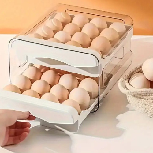 Bandeja Porta Huevos De 2 Niveles