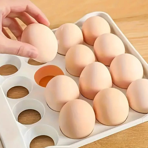 Bandeja Porta Huevos De 2 Niveles - Imagen 2